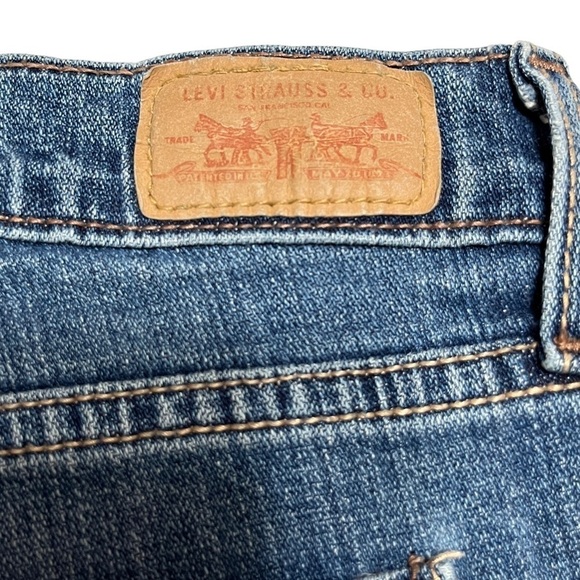 Levi’s 515 Women’s Bootcut Medium Wash Jeans w/ Embellished Pockets Size 10 L/C - Picture 7 of 13